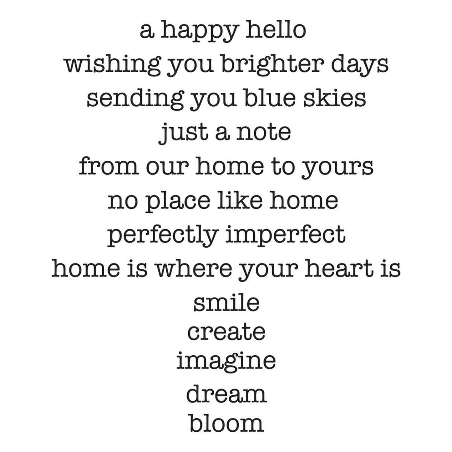 Whimsical Village Wishes