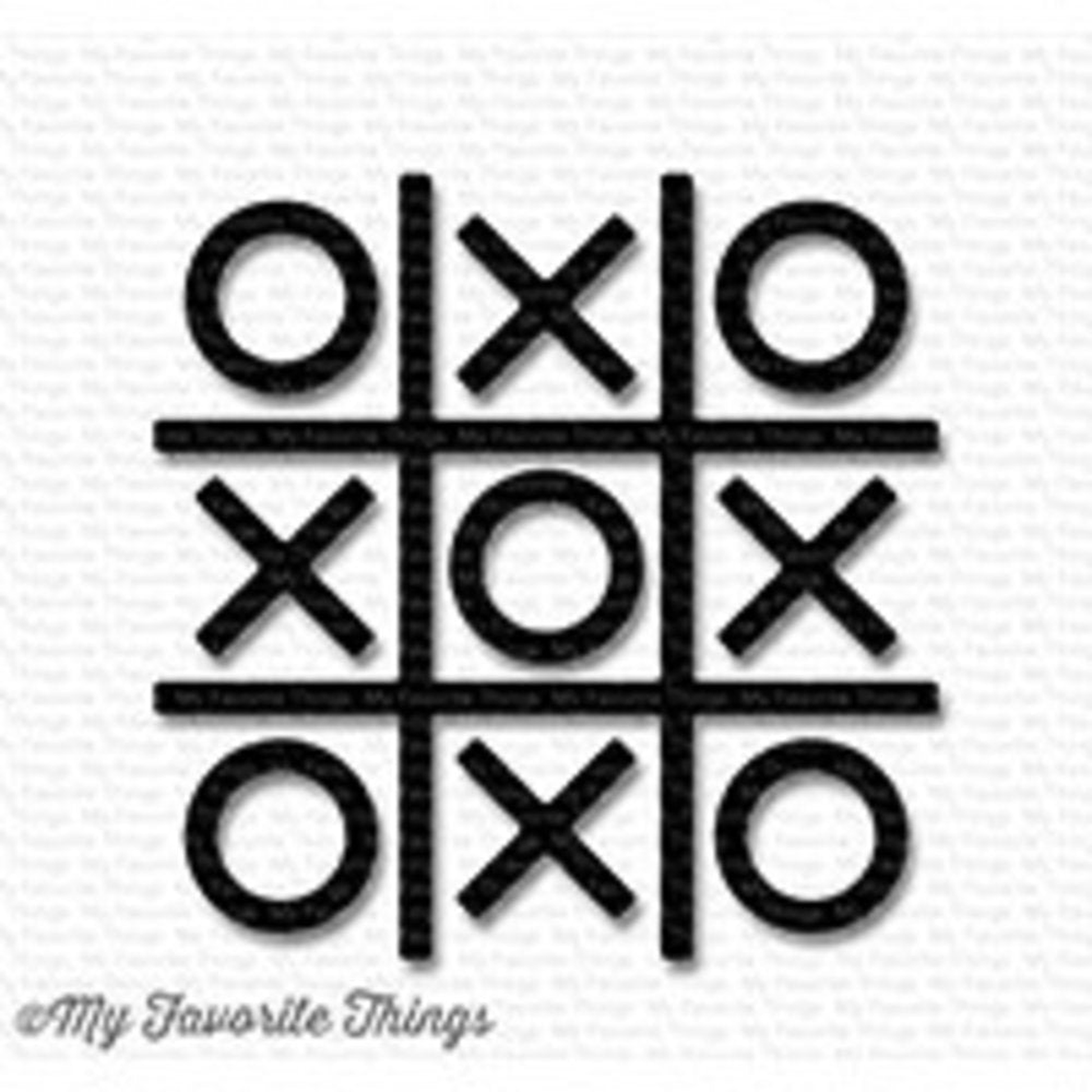 Tic Tac Toe - Black