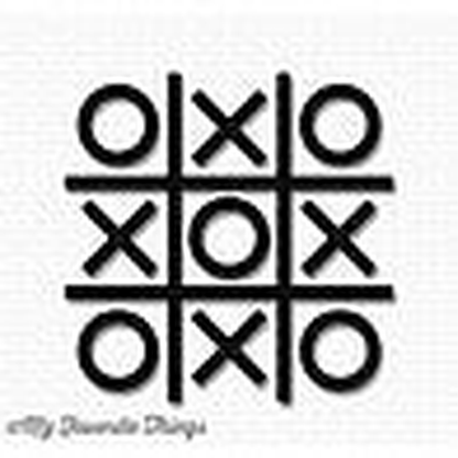 Tic Tac Toe - Black
