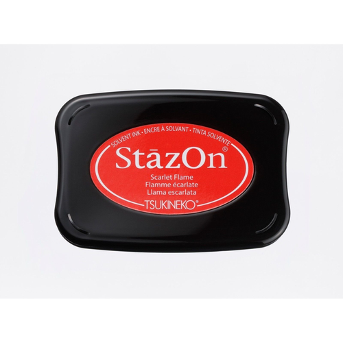 StazOn Inkpads Scarlet Flame