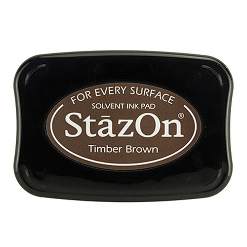 StazOn Inkpads Timber Brown