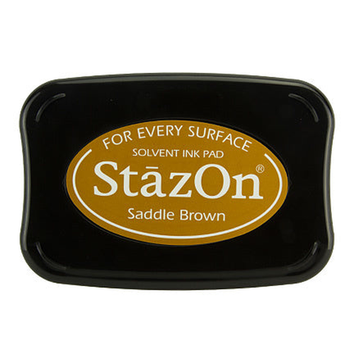 StazOn Inkpads Saddle Brown