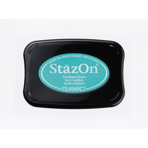 StazOn Inkpads Caribbean Green
