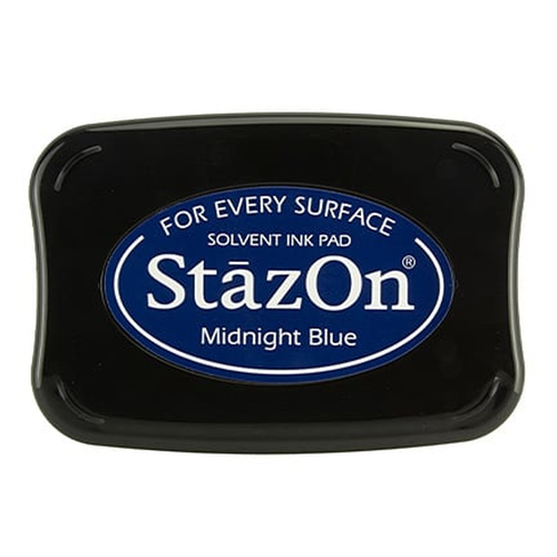 StazOn Inkpads Midnight Blue
