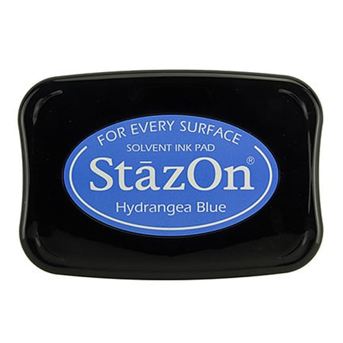 StazOn Inkpads Hydrangea Blue