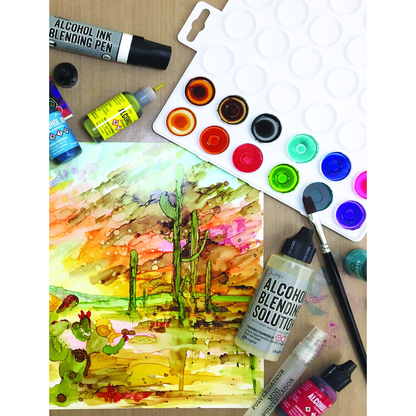 Alcohol Ink Palette