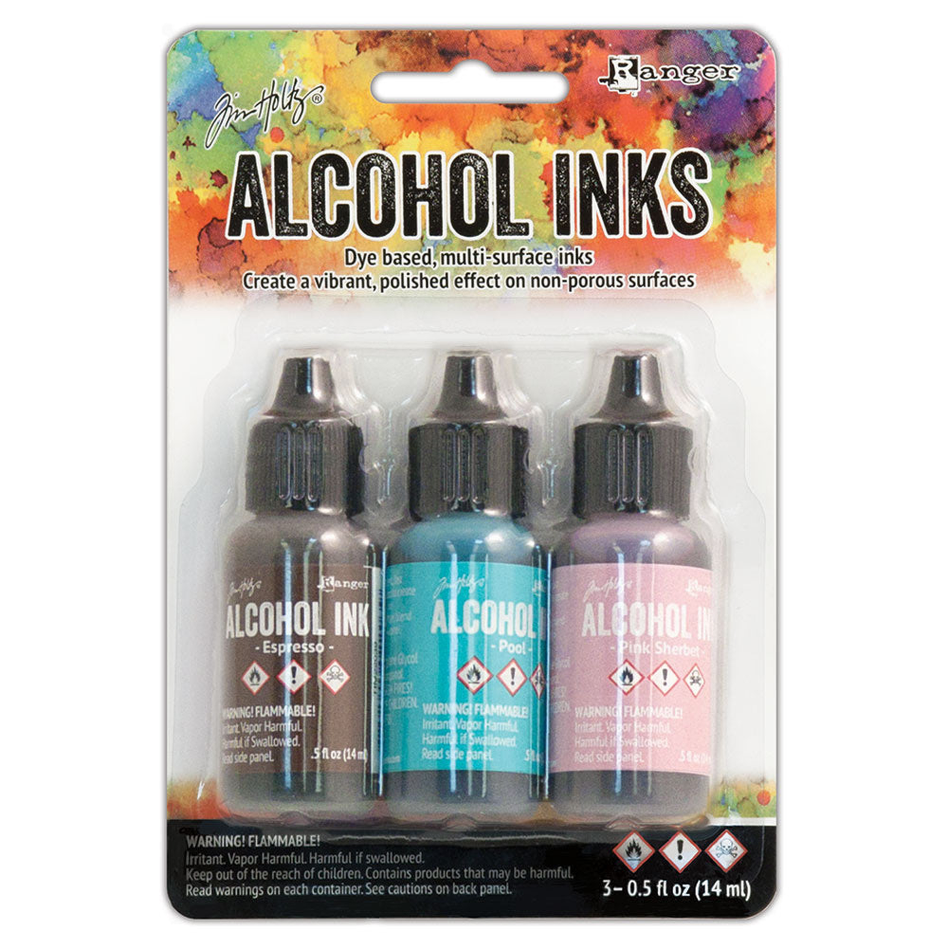 Alcohol Ink - Kit Retro Café