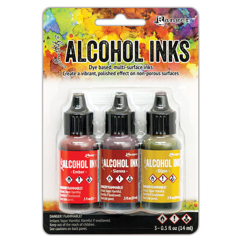 Alcohol Ink - Kit Orange/Yellow Spectrum
