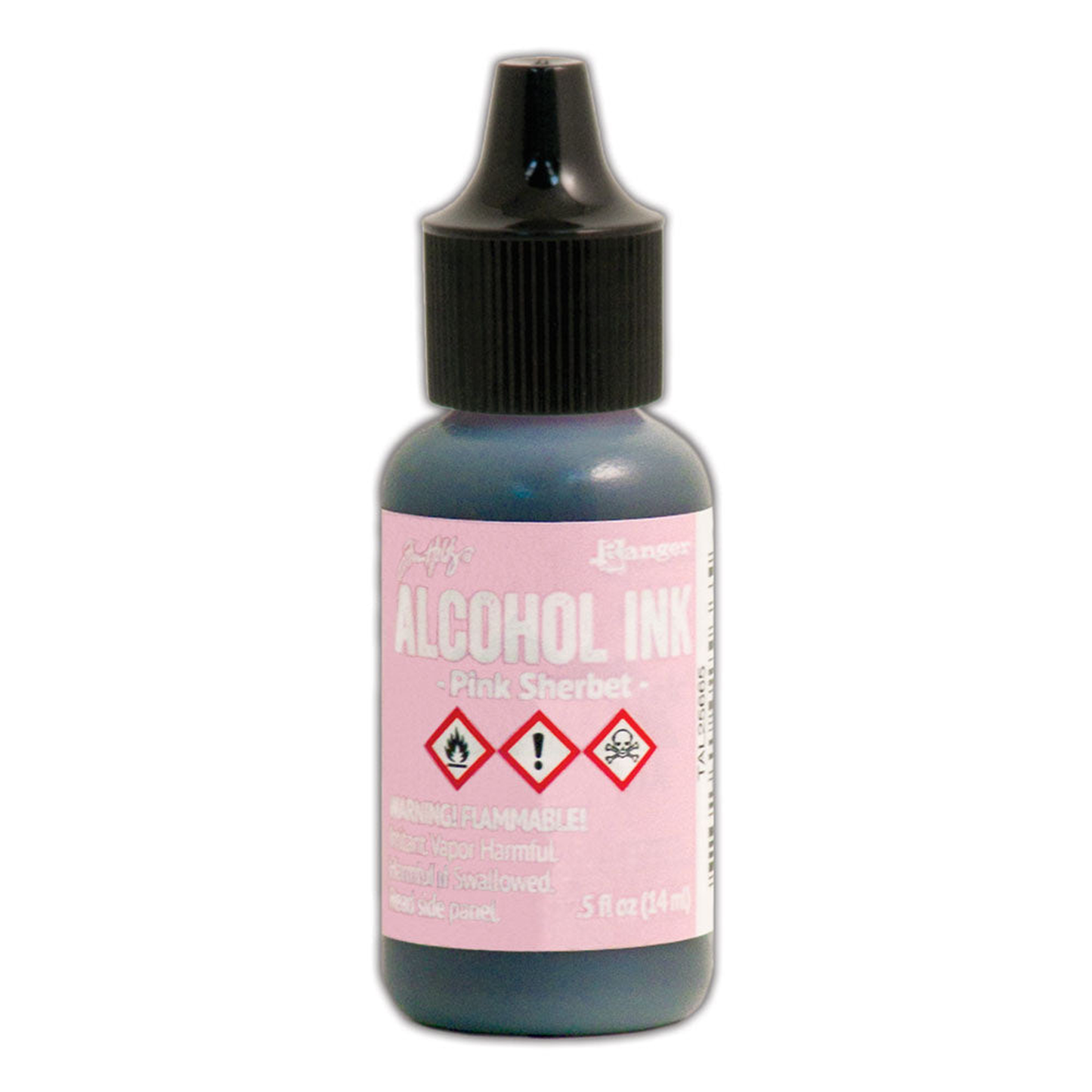Alcohol Ink Pink Sherbet