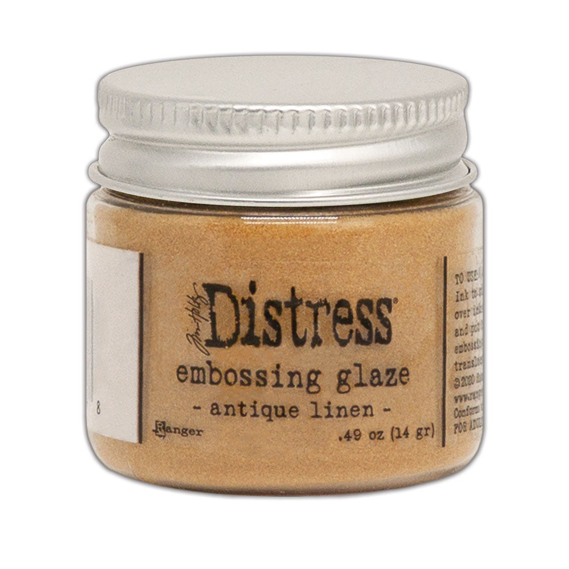 Distress Embossing Glaze Antique Linen