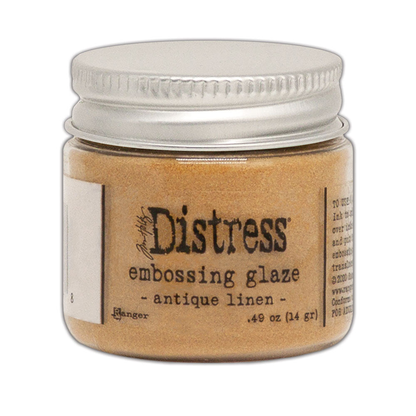 Distress Embossing Glaze Antique Linen