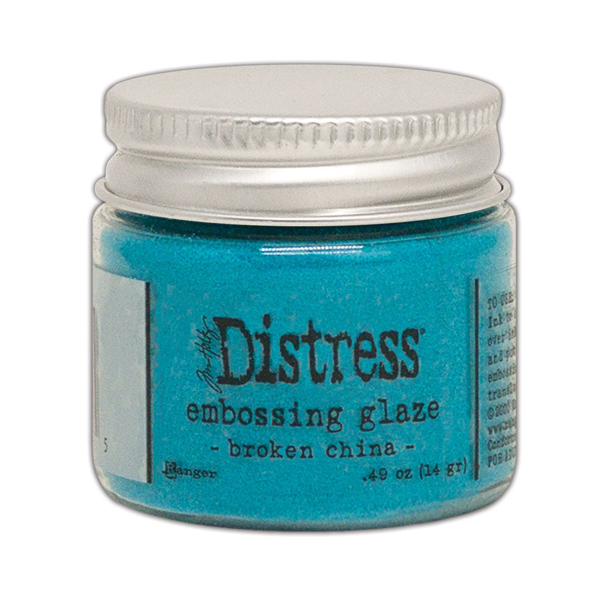 Distress Embossing Glaze Broken China