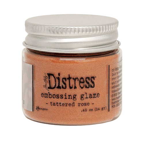 Distress Embossing Glaze Tattered Rose