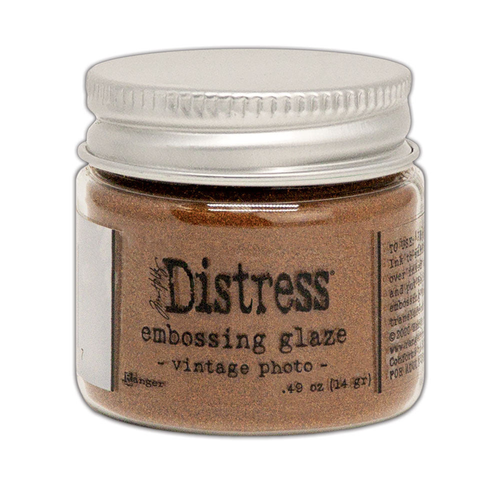 Distress Embossing Glaze Vintage Photo