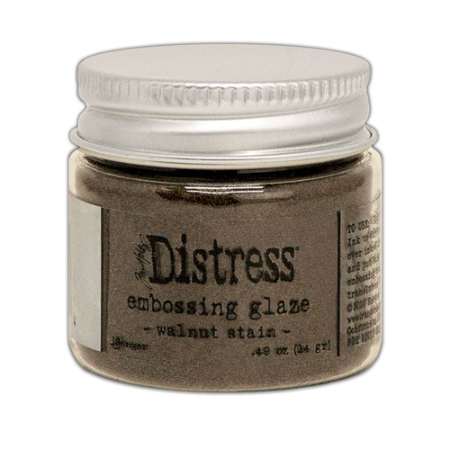 Distress Embossing Glaze Walnut Stain