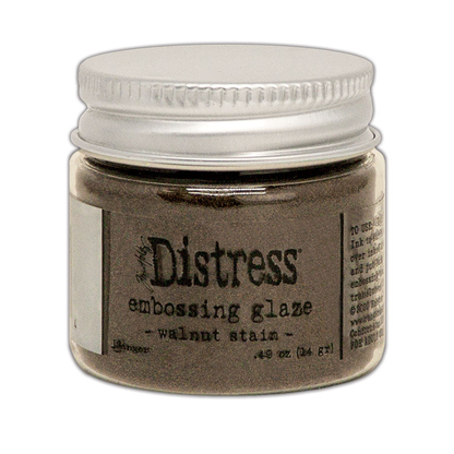 Distress Embossing Glaze Walnut Stain