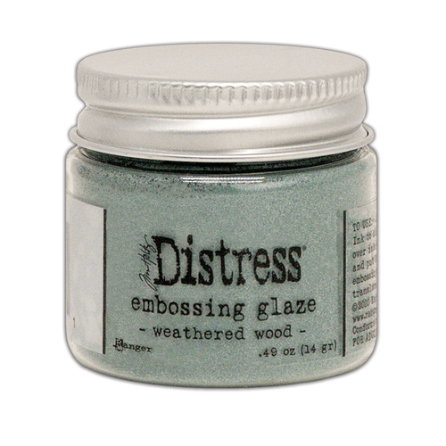 Distress Embossing Glaze Weathered Wood