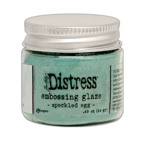 Distress Embossing Glaze Speckled Egg