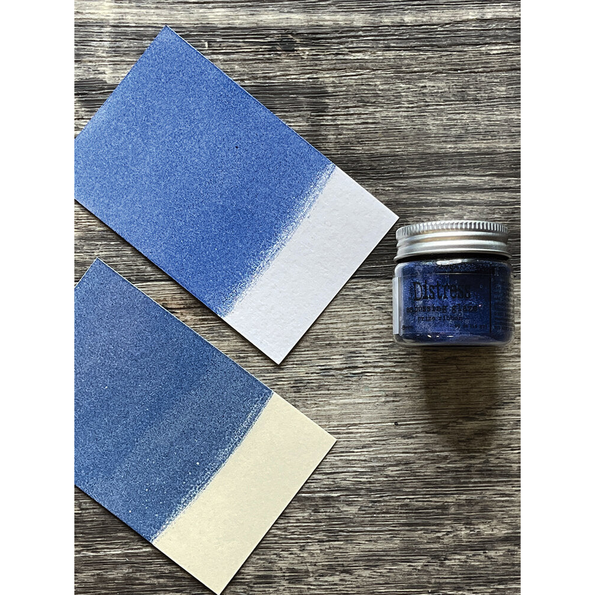 Distress Embossing Glaze Prize Ribbon