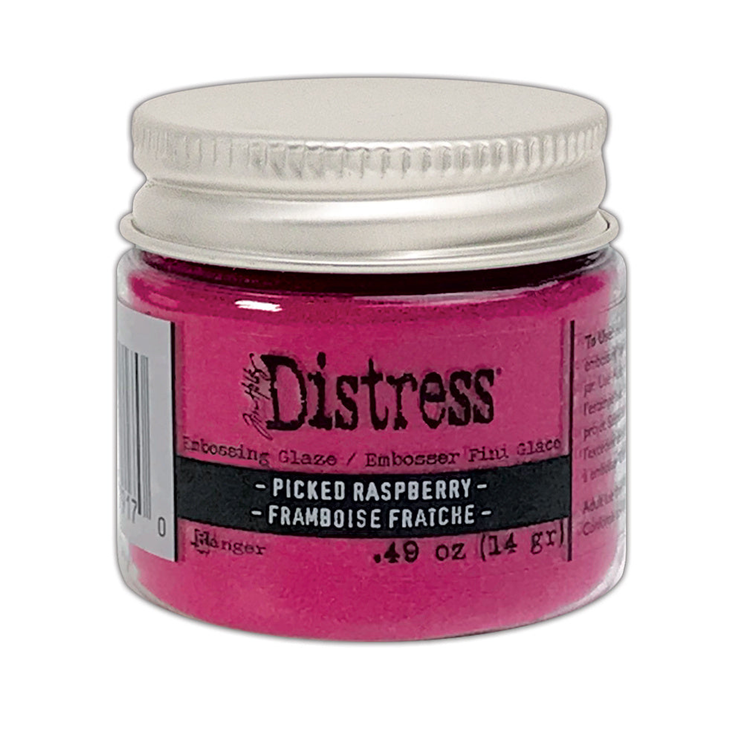 Distress Embossing Glaze Picked Raspberry