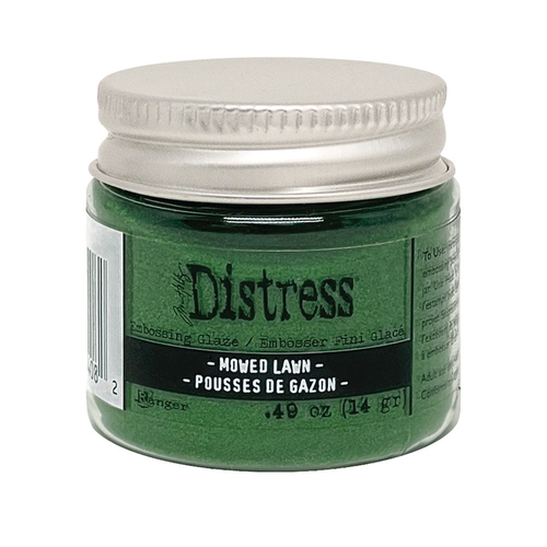 Distress Embossing Glaze Mowed Lawn