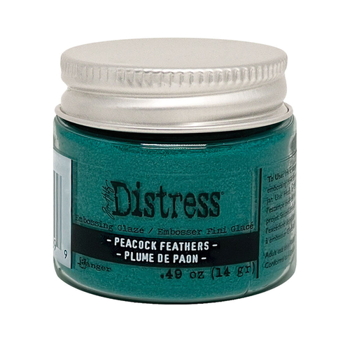 Distress Embossing Glaze Peacock Feathers