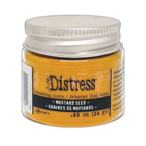 Distress Embossing Glaze Mustard Seed