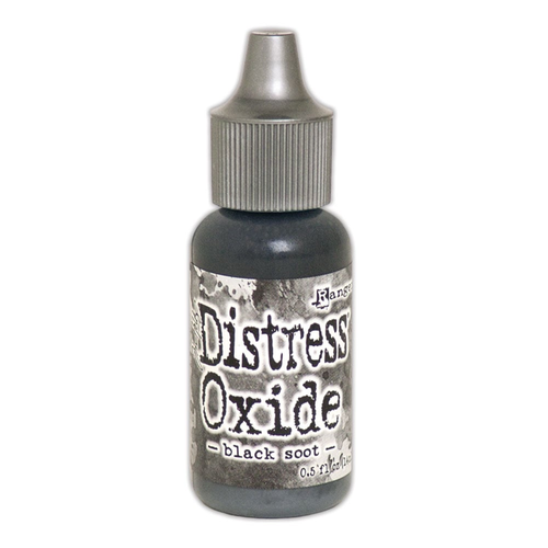 Tim Holtz Distress Oxide Ink Re-Inker Black Soot