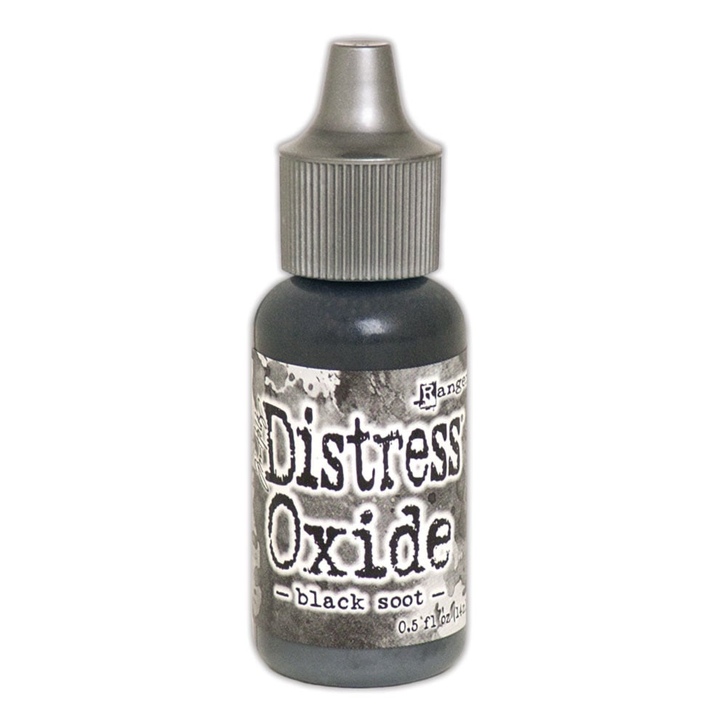 Tim Holtz Distress Oxide Ink Re-Inker Black Soot