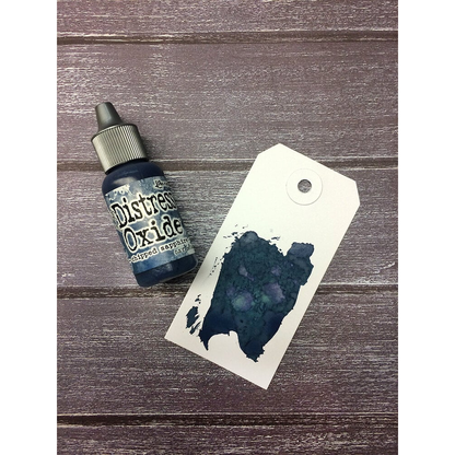 Tim Holtz Distress Oxide Ink Re-Inker Chipped Sapphire