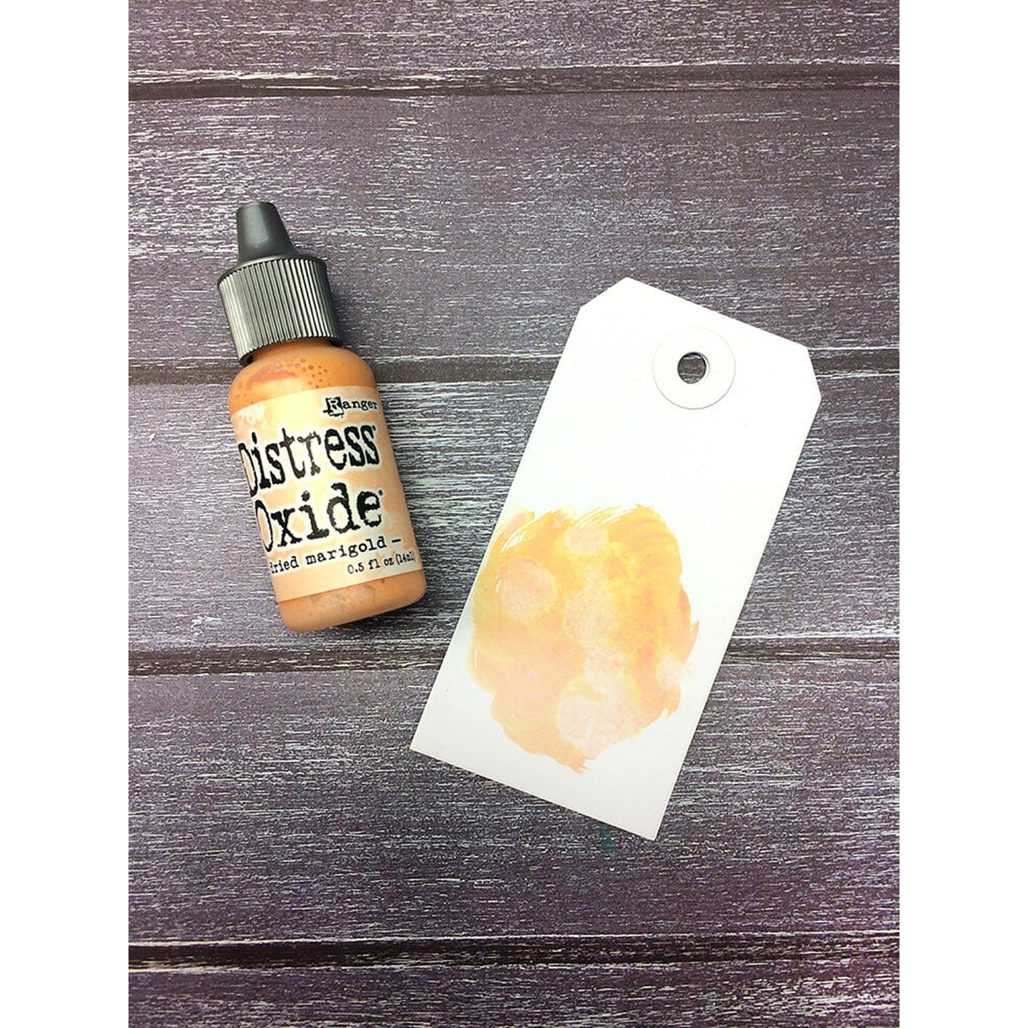 Tim Holtz Distress Oxide Ink Re-Inker Dried Marigold