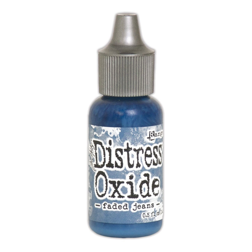 Tim Holtz Distress Oxide Ink Re-Inker Faded Jeans