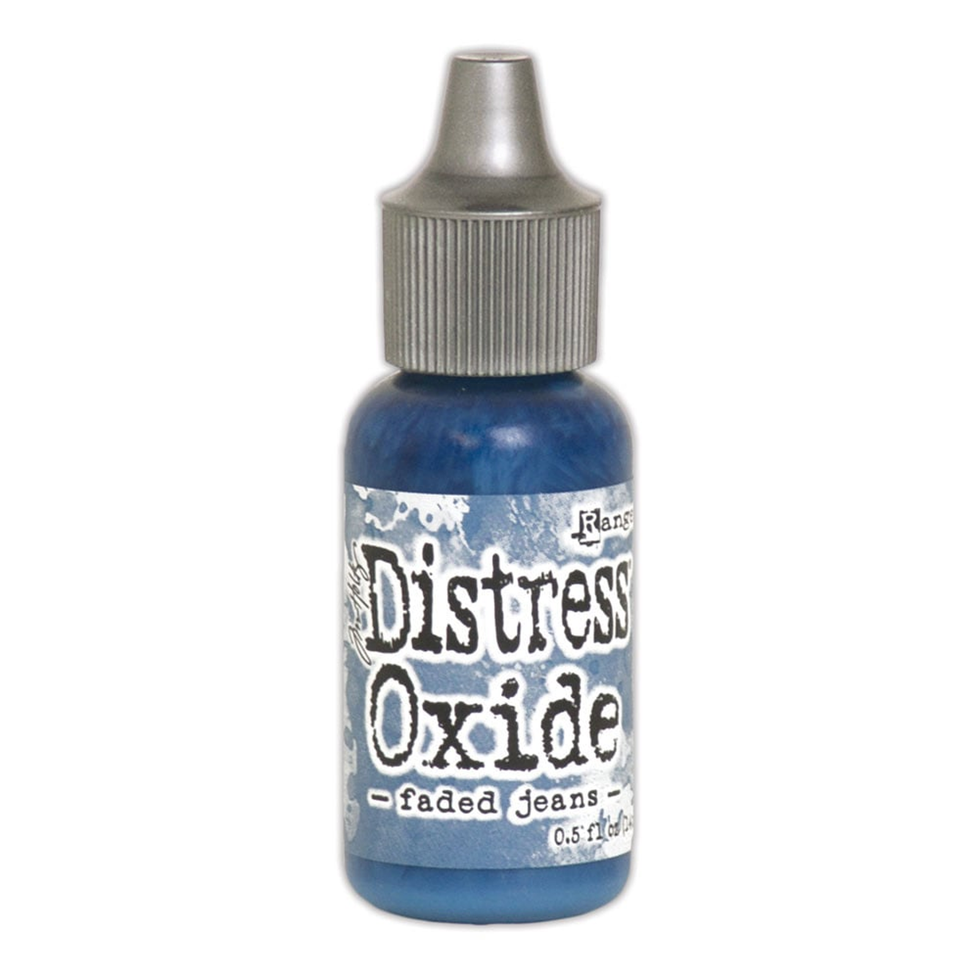 Tim Holtz Distress Oxide Ink Re-Inker Faded Jeans