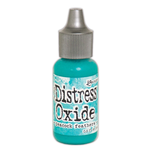 Tim Holtz Distress Oxide Ink Re-Inker Peacock Feathers