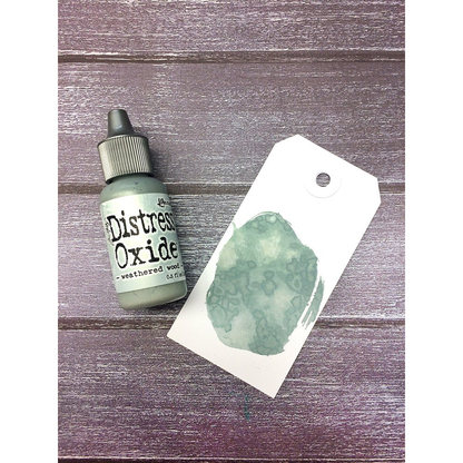 Tim Holtz Distress Oxide Ink Re-Inker Weathered Wood