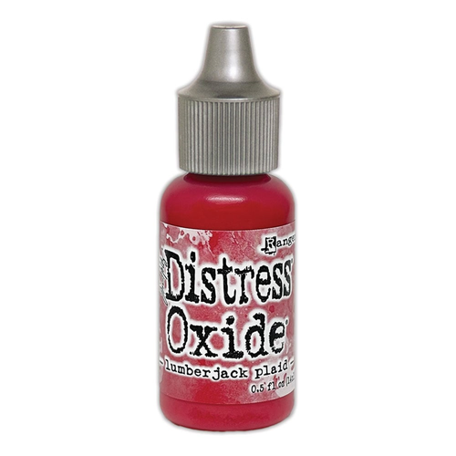 Tim Holtz Distress Oxide Ink Re-Inker Lumberjack Plaid