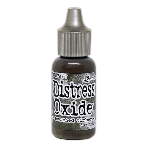 Tim Holtz Distress Oxide Ink Re-Inker Scorched Timber