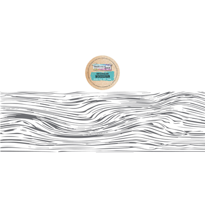 Winter in Bloom Kiss-Cut PET Tape Woodgrain