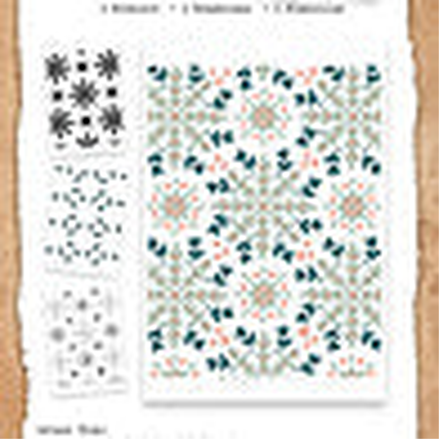 Winter in Bloom Snowflakes