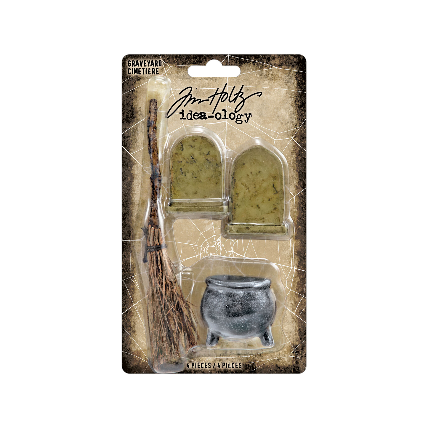 Tim Holtz Halloween Graveyard