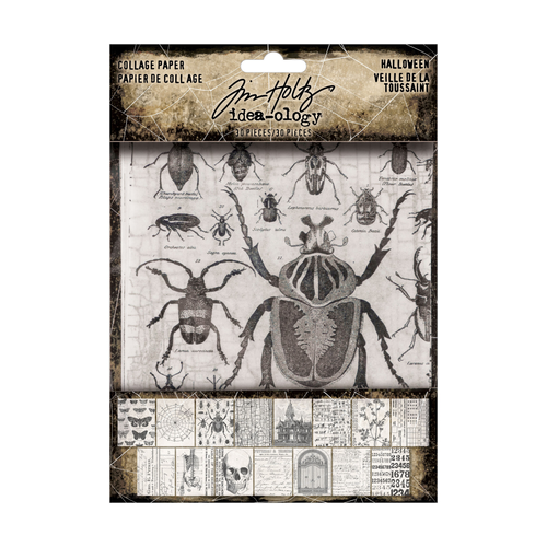 Tim Holtz Halloween Collage Paper