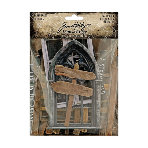 Tim Holtz Halloween Baseboards