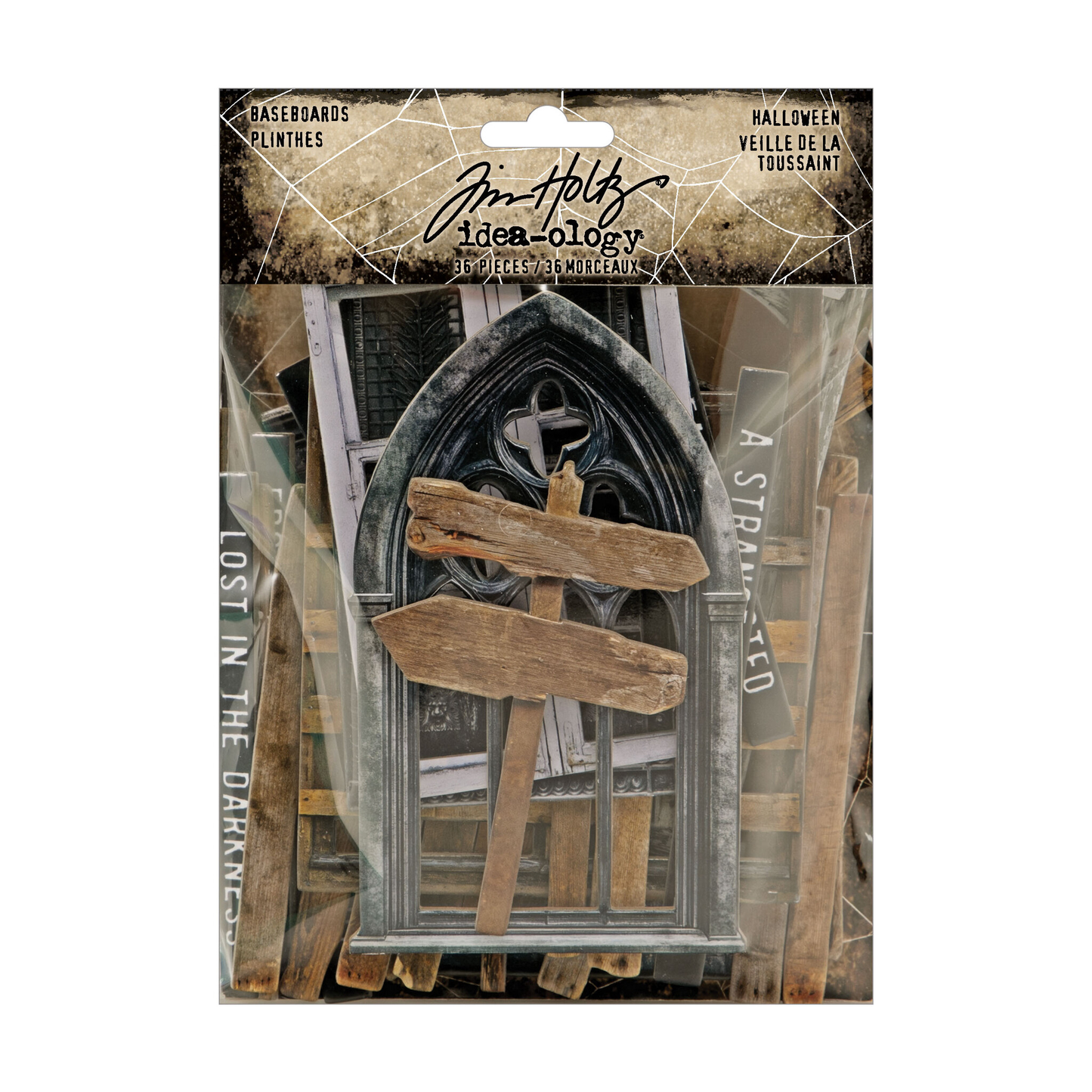 Tim Holtz Halloween Baseboards