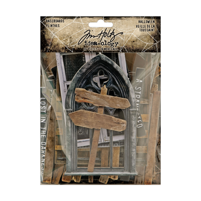 Tim Holtz Halloween Baseboards