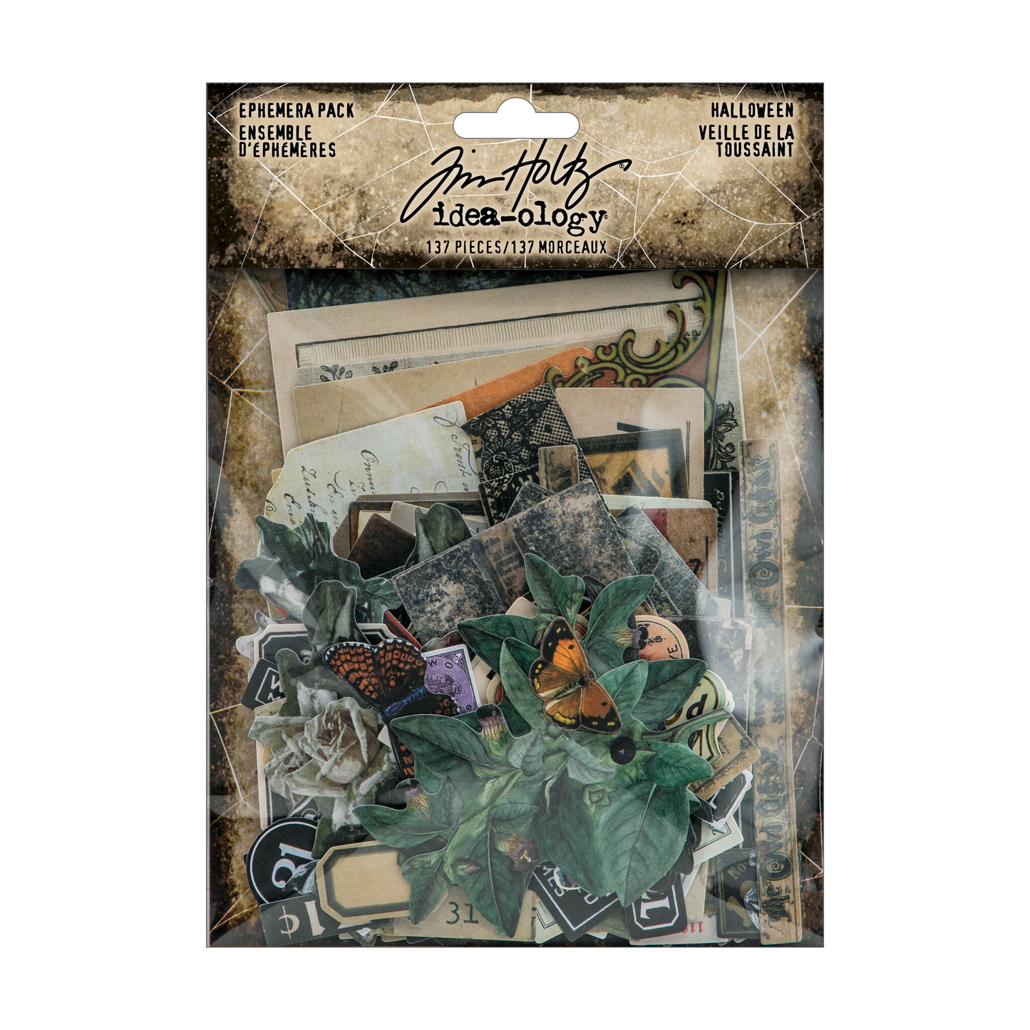 Tim Holtz Halloween Ephemera Pack
