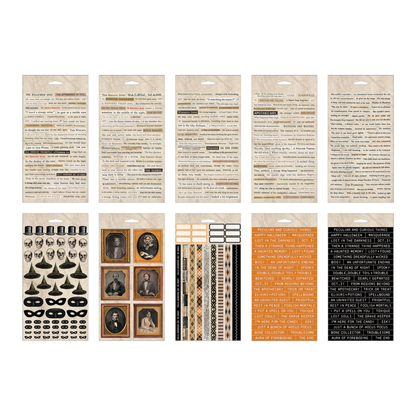 Tim Holtz Halloween Sticker Book