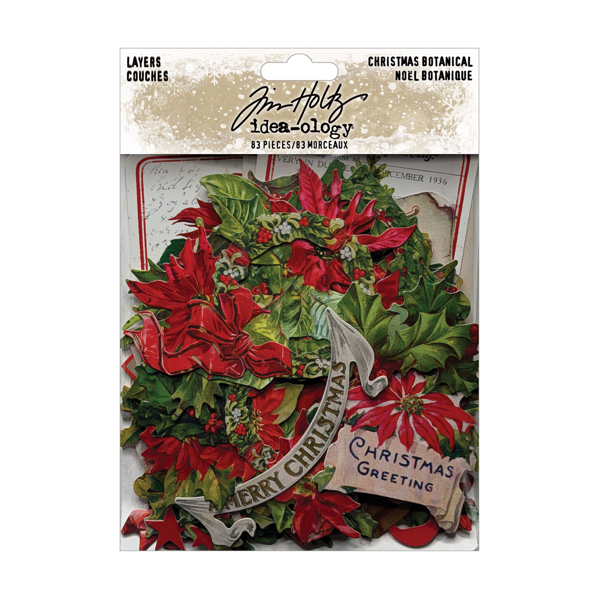 Tim Holtz Christmas Layers Botanical