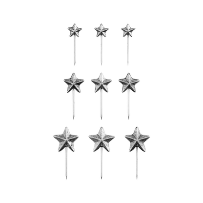 Tim Holtz Christmas Star Pins