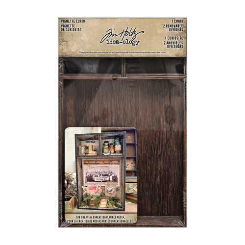 Tim Holtz Christmas Vignette Curio