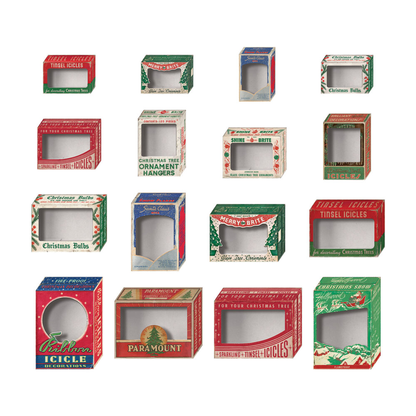 Tim Holtz Christmas Window Boxes